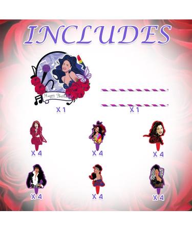 Selena Cake Topper Cupcake toppers Birthday Party Supplies for Girls - Buy Online on GoSupps.com