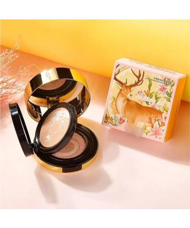Moisturizing Double-Layer Cushion Compact Japan's Double-Layer Air Cushion 3-Color Concealer for Skin and Refreshing Makeup (2PCS) - Buy Online on GoSupps.com