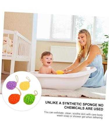 Buy Beavorty 8 Pcs Bath Balls & Honeycomb Exfoliating Sponges - Body Scrubber & Shower Brush for Ultimate Skin Massage - Ideal for International Shipping - Buy Online on GoSupps.com