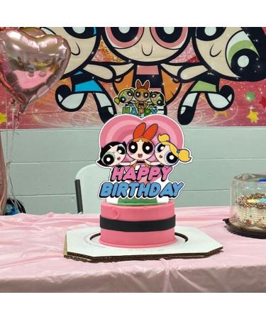 37Pcs Powerpuff Girls Party Cake&Cupcake Toppers for Birthday Party Supplies Boys' Theme Birthday Party Decoration - Buy Online on GoSupps.com