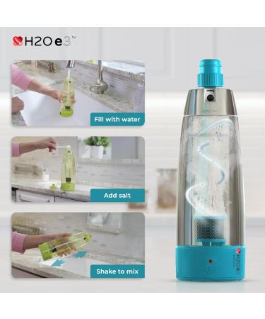 H2O e3 PRO All Purpose Cleaner Cleaning System Multipurpose Cleaner Disinfectant Sanitiser Deodoriser Electrolysed Water Sodium Hypochlorite Hypochlorous Acid - Buy Online on GoSupps.com