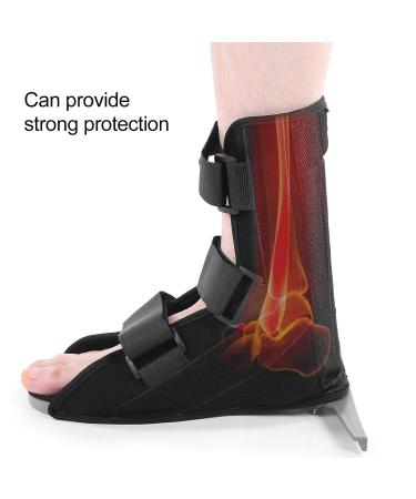 Adjustable Drop Foot Brace | Breathable Ankle Support Splint for Fractures | Fixation Bandage for Adults (L) - Buy Online on GoSupps.com
