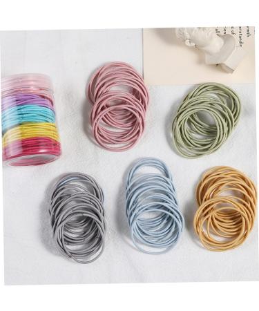 Beavorty 4 Boxes Hair Tie Bracelets Hair Ropes Hair Ties Bands Rope pigtail ties Nylon Elastic Hair Ties Hair Elastic Band Seamless Hair Bands hair holder Miss dense hair accessories - Buy Online on GoSupps.com