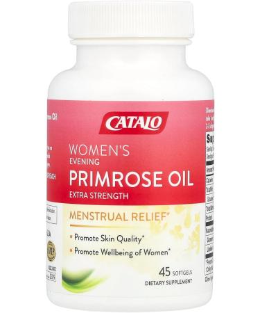 CATALO Women's Evening Primrose Oil 45 Softgels - Buy Online on GoSupps.com