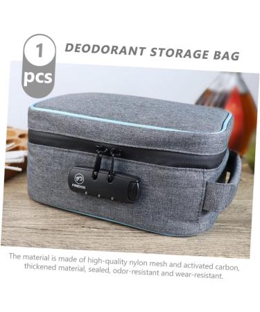 Shop Gatuida Large Capacity Makeup & Diaper Organizer Bag - Odor Destroyer Tool Box with Activated Carbon - Buy Online on GoSupps.com