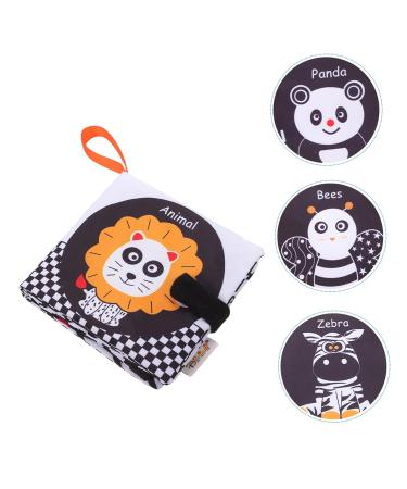 Abaodam 3st Fabric Book - Educational PlayOsmo Learning Toy for Toddlers | White Baby Books & Stuffed Toys for Children - Buy Online on GoSupps.com