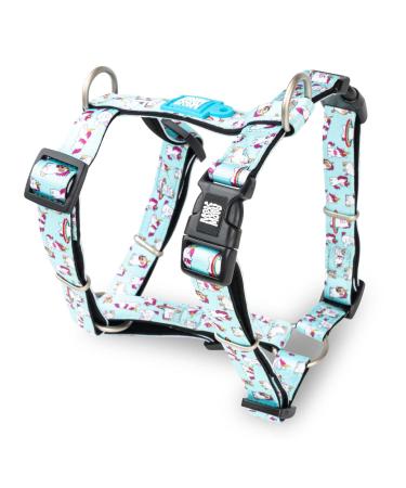 Max & Molly dog harness in H-shaped ultra-comfortable dishes dog made of neoprene for small dogs unicorn/s padded safe & ultra light-comfort for your loyal companion S Unicorn - Buy Online on GoSupps.com