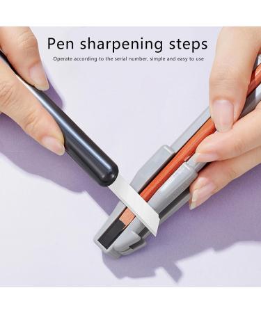 Shakven Eyebrow Sharpener Tool - Cosmetic Tool for Eyebrow Pencil Shaping Makeup Eyebrow Cosmetic Pencil Sharpening Tool for Precise and Smooth Application - Buy Online on GoSupps.com