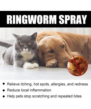 2023 New Cat Dog Skin-Disease Problems for Dogs Cat Itching Relief for Irritated Dry Itchy Skin Allergies Dermatitis Plastic (3PC) - Buy Online on GoSupps.com