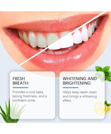 Natural Fresh Mint Toothpaste - Refreshing Cool Flavor Gentle Whitening Daily Use for Clean Teeth(3pcs) - Buy Online on GoSupps.com
