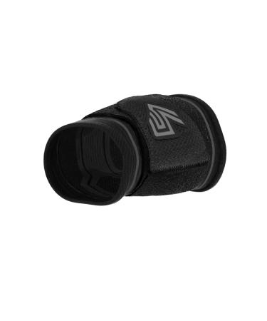 Shock Doctor Compression Knit Wrist Sleeve with Strap Black/Grey X-Large