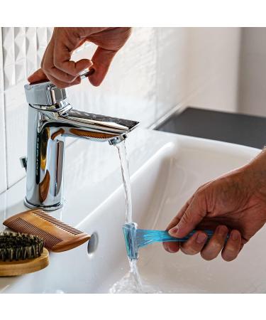 Buy 50 Pack Kheoxusa 3 Blade Disposable Razors - Individually Wrapped Travel Razors for Hotels Airbnb & More - Buy Online on GoSupps.com