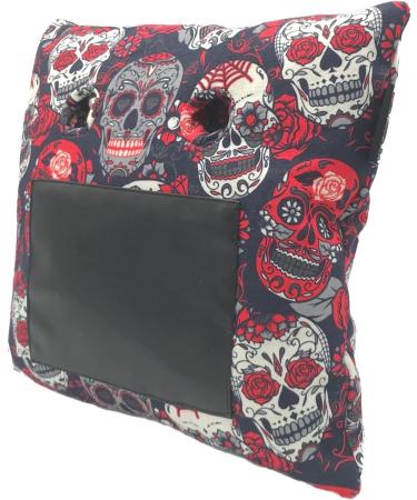 coz-e-nailbar Manicure Cushion Skulls & Roses Nail Varnish Pillow Nail Arm Rest - Buy Online on GoSupps.com