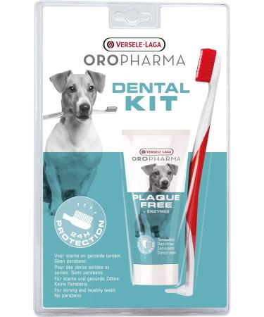 Versele Laga Plaque Free Dental Kit - Toothpaste & Toothbrush 100g for Optimal Oral Care | International Shipping Available - Buy Online on GoSupps.com