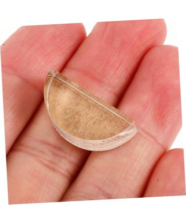 Baluue 3pcs Eye Shadow Plate Makeup Repair Tool Eyeshadow Pressing Tool Tamper Powder Seal Acrylic 2.60X1.30X0.90CMx3pcs Transparentx3pcs - Buy Online on GoSupps.com