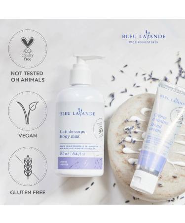 Bleu Lavande Morning Well-being Routine Set | Lavender Shower Gel Body Milk & Hand Cream | Premium Aromatherapy with Pure Lavender Essential Oil - Buy Online on GoSupps.com