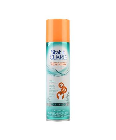 Static Guard Fresh Linen 5.5 oz Spray (Fresh Linen, Single)