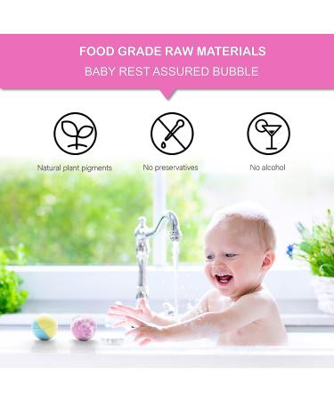 Kids Bath Bombs Set - 10 Organic Fizzies with Surprise Inside | Natural Essential Oils Bubble Bath for Girls, Boys | Ideal Christmas Birthday Gift (Ages 3 Months+) - Buy Online on GoSupps.com