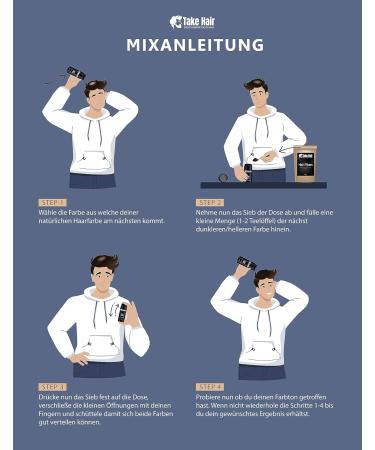 Take Hair Stray Hair Refill Bag 100g | Hair Fiber Powder for Men & Women | Dark Brown Hair Loss Solution - Buy Online on GoSupps.com