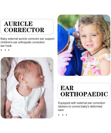 12 Pairs Black Newborn Silicone Ear Correctors - Orthopaedic Valgus Ear Correction Support Accessories - Buy Online on GoSupps.com