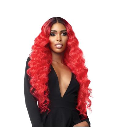 Sensationnel Vice Lace front wig - HD Transparent Lace Pre-plucked Hairline with Babyhair 5 Inch Deep Part - Vice Unit 05 (1B) - Buy Online on GoSupps.com