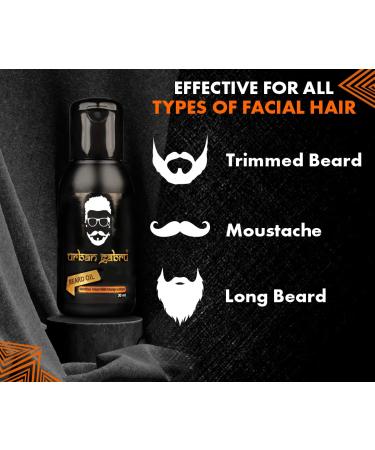 Buy UrbanGabru Beard Oil - 30 ml | Nourish & Style Your Beard | International Shipping Available - Buy Online on GoSupps.com