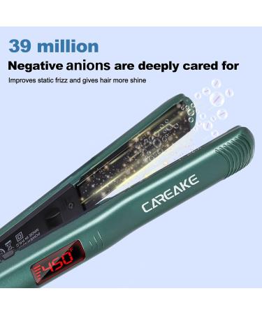Pro Vibrating Hair Straightener - Frizz-Free Ceramic Flat Iron with Far Infrared Heat 10-Speed Adjustable Temperature Dual Voltage - Perfect for Damaged Hair - Buy Online on GoSupps.com