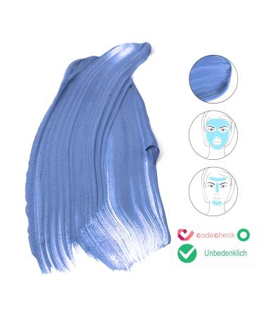French Blue Clay Mask 50g | Clarifying Detox & Anti-Aging Facial Care | Natural Toner for All Skin Types - Buy Online on GoSupps.com