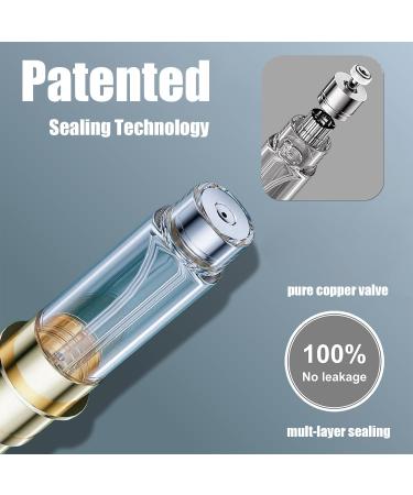 Travelofo Perfume Atomiser Perfume Travel Bottle 10ML Refillable Perfume Spray Bottle Easy to Refill Empty Atomiser Bottle for Purse Handbag Pocket and Luggage (Gold) - Buy Online on GoSupps.com