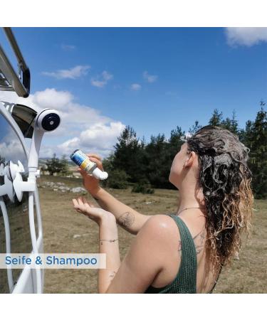 Eco-Friendly Fibertec Travel SOAP Refilling Bags | Biodegradable 500ml Universal Soap for Personal Hygiene & Dishwashing - Buy Online on GoSupps.com