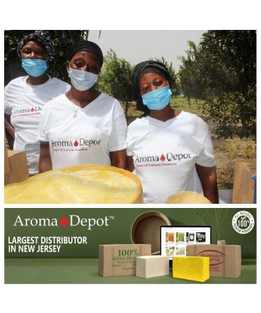 8 oz Raw African Shea Butter - Grade A, 100% Pure & Unrefined for Dry Skin - Moisturizing Body, Hair & Face - Buy Online on GoSupps.com