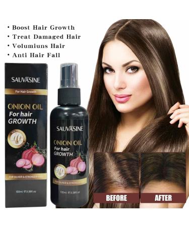 Dimweca Onion Hair Oil 100ml | Natural Hair Growth & Repair | Essential Oils for Thick Strong Hair - Buy Online on GoSupps.com