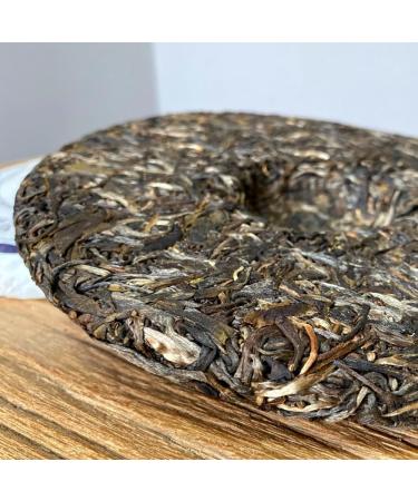 HQZM Puer Tea Bawang Green Tea Cake 357g Raw Puer Tea Banzhang Raw Puer Tea Choice of Quality - Buy Online on GoSupps.com