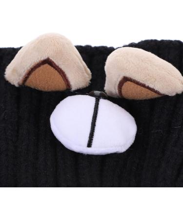 minkissy Knit Headbands Cartoon Braided Crochet Headbands Elastic Turban Head Wraps Cable Knit Winter Ear Warmers for Women Girls Black - Buy Online on GoSupps.com