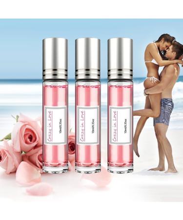 Crazy in Love Roll on Oil Crazy in Love Pheromone Oil Crazy in Love Pheromone Perfume for Women and Couples (3 PCS)