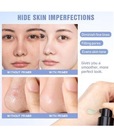 Makeup Base Face Primer Gel Matte Cream Invisible Pores Base Makeup Base Gel Cosmetic Cream for Face Face Primer for Wrinkles and Pores Green - Buy Online on GoSupps.com