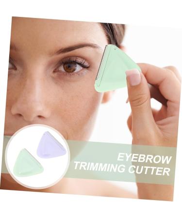 FRCOLOR 4 Pcs Eyebrow Trimmer Set - Portable Stainless Eyebrow Razors for Perfect Shaping & Grooming - Buy Online on GoSupps.com