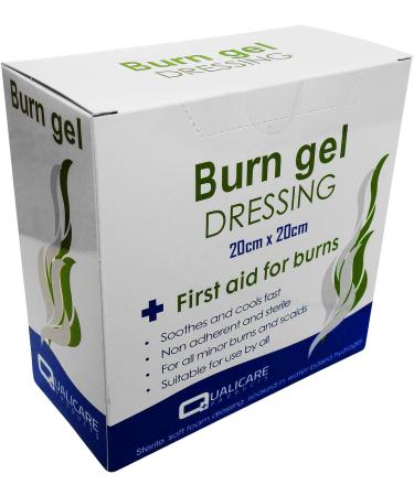 10x Large 20cm x 20cm Non-Adherent Burn Wound Dressing Pads for First Aid - Buy Online on GoSupps.com
