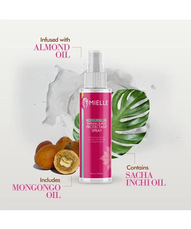 Mielle Organics Mongongo Oil Thermal Heat Protectant Spray - 4oz - Buy Online on GoSupps.com