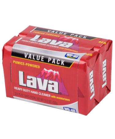 Lava Heavy-Duty Hand Cleaner with Moisturizers, Twin-Pack, 5.75 OZ PACK OF 1 5.75OZ TWIN-PACK