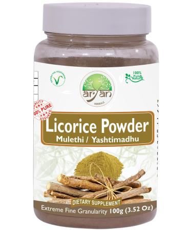Aryan Herbals Licorice (Yashimathu) Powder 100gm