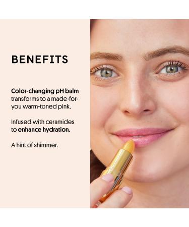 Winky Lux Citrine Balm - pH Color Changing Lipstick Vegan & Cruelty Free Hydrating Lip Balm Sheer Pink Tint - Buy Online on GoSupps.com