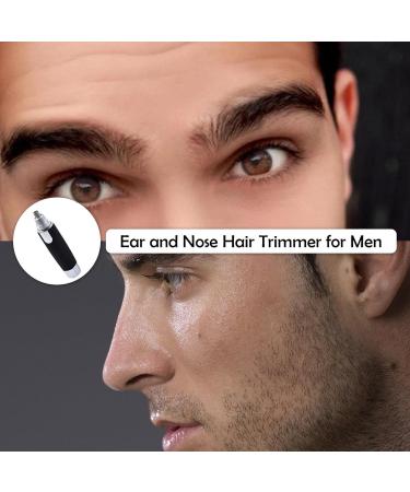 Mens Nose Hair Trimmer Electric Nose Ear and Eyebrow Hair Remover Battery Operated Waterproof and Precision Care Kit Painless and portable facial hair solution for facial hair - Buy Online on GoSupps.com