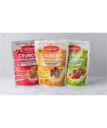  Linwoods Linwoods Crispy Seed Clusters 200g - Pumpkin & Chia Seeds - Buy Online on GoSupps.com