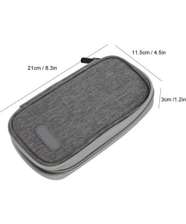 Insulin Cold Storage Bag Portable Insulin Cool Bag Eco Friendly Multiple Layer Zipper Designs for Patient Care(Grey) - Buy Online on GoSupps.com