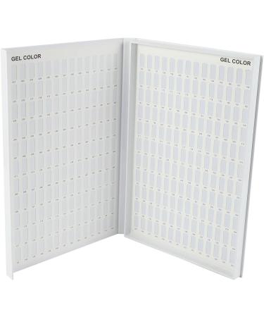 FREDY Color Nail Art Tips Display Book Chart Display Board Nail Polish Board Nail Art Tips Polish Gel For Salon Nail Art Accessories - Buy Online on GoSupps.com