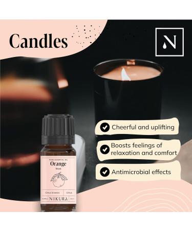 Nikura Favourites Essential Oil Set - 5 x 10ml | Eucalyptus, Lavender, Sweet Orange, Tea Tree | Aromatherapy for Home, Sleep, Skin | for Diffusers, Candle Making, Soap Making | Natural Oils - Buy Online on GoSupps.com