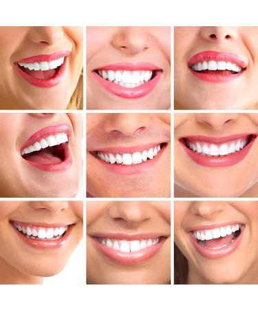 Fluktrix Temporary Cosmetic Artificial Teeth | 2 Pairs Clip-In Veneers for a Confident Smile | Durable Dentures for Bad Teeth Coverage - Buy Online on GoSupps.com
