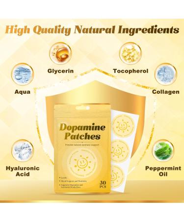 KMLWXD Dopamine Patches Supports Mood & Emotional Balance for Women and Men-30 Count-M1 - Buy Online on GoSupps.com