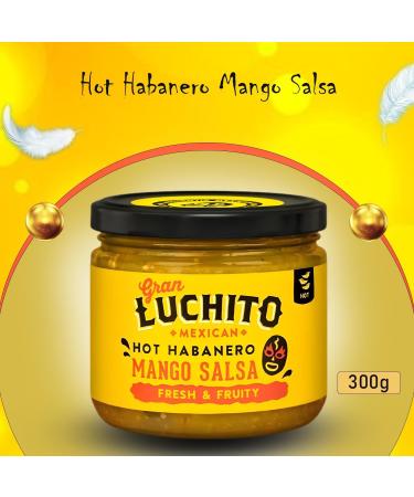 Gran Luchito Gluten Free Salsa Pick N Mix | Choose From 8 Flavours | Super Smoky Chipotle Zingy-Tangy Tomatillo Habanero Mango Crunchy Jalapeno-Pineapple Lime Paste - Pack of 2 - Buy Online on GoSupps.com